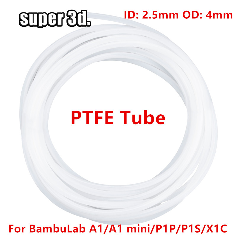Ptfe Tape Thread - 1/2/50M Bambu Lab PTFE 튜브 ID