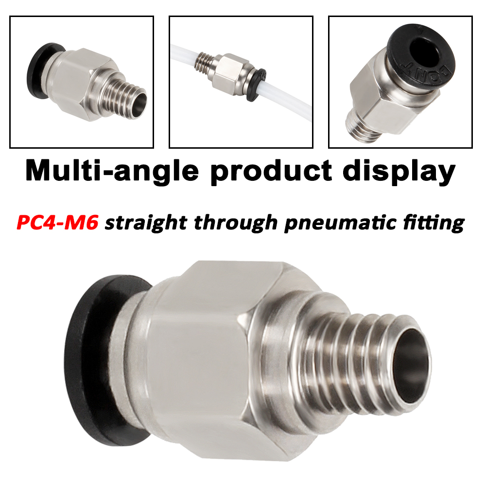 1-10pcs 3d 프린터 액세서리 PC4-M6 남성용 - Ptfe Tape Thread 리뷰 및 가격